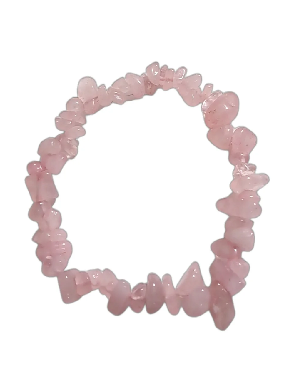 Pink Chip Bead Stretch Bracelet NWOT